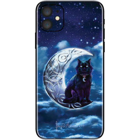 Brigid Ashwood Celtic Black Cat iPhone 11 Skin